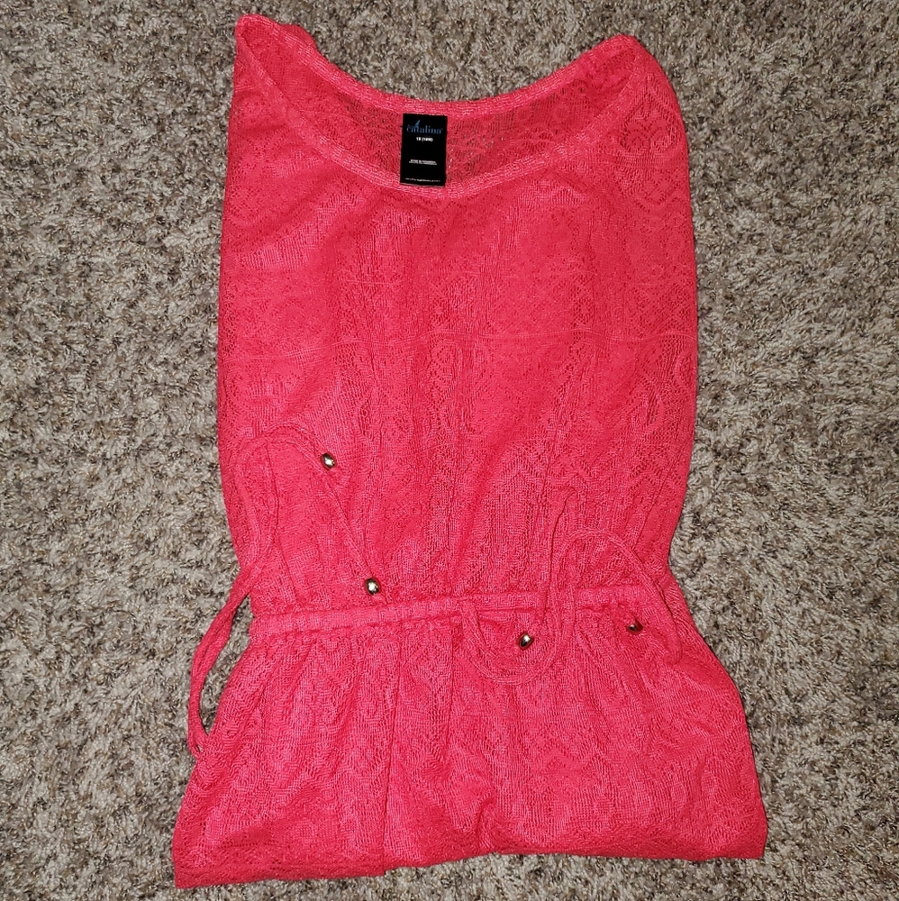 Bathing suit cover dress